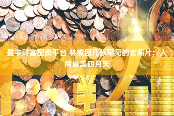 盈丰财富配资平台 林徽因几张罕见的老照片：人间最美四月天
